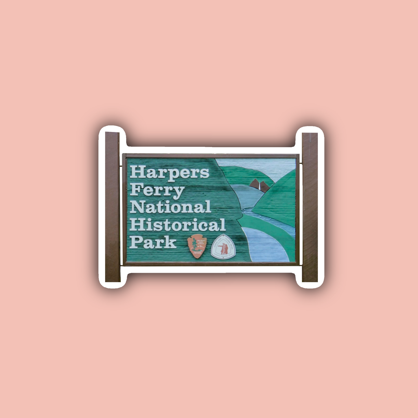 Harpers Ferry West Viriginia Sticker Pack