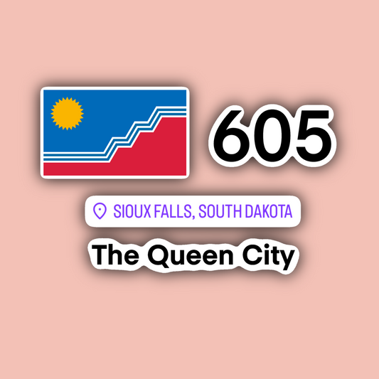 Sioux Falls South Dakota Sticker Pack