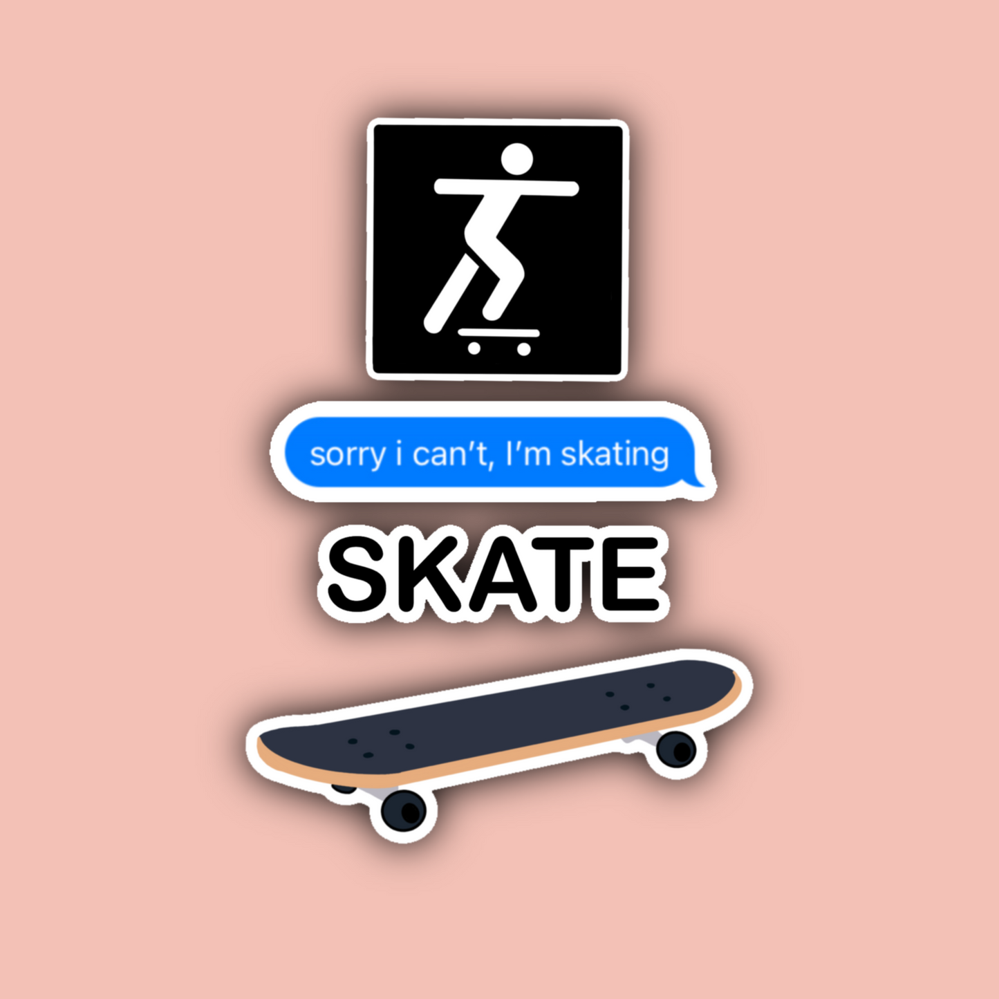 Skateboarding Sticker Pack