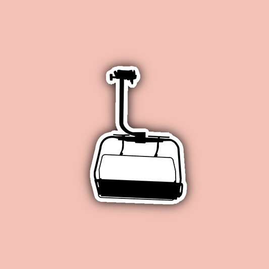 Ski Lift - 3" Waterproof Sticker