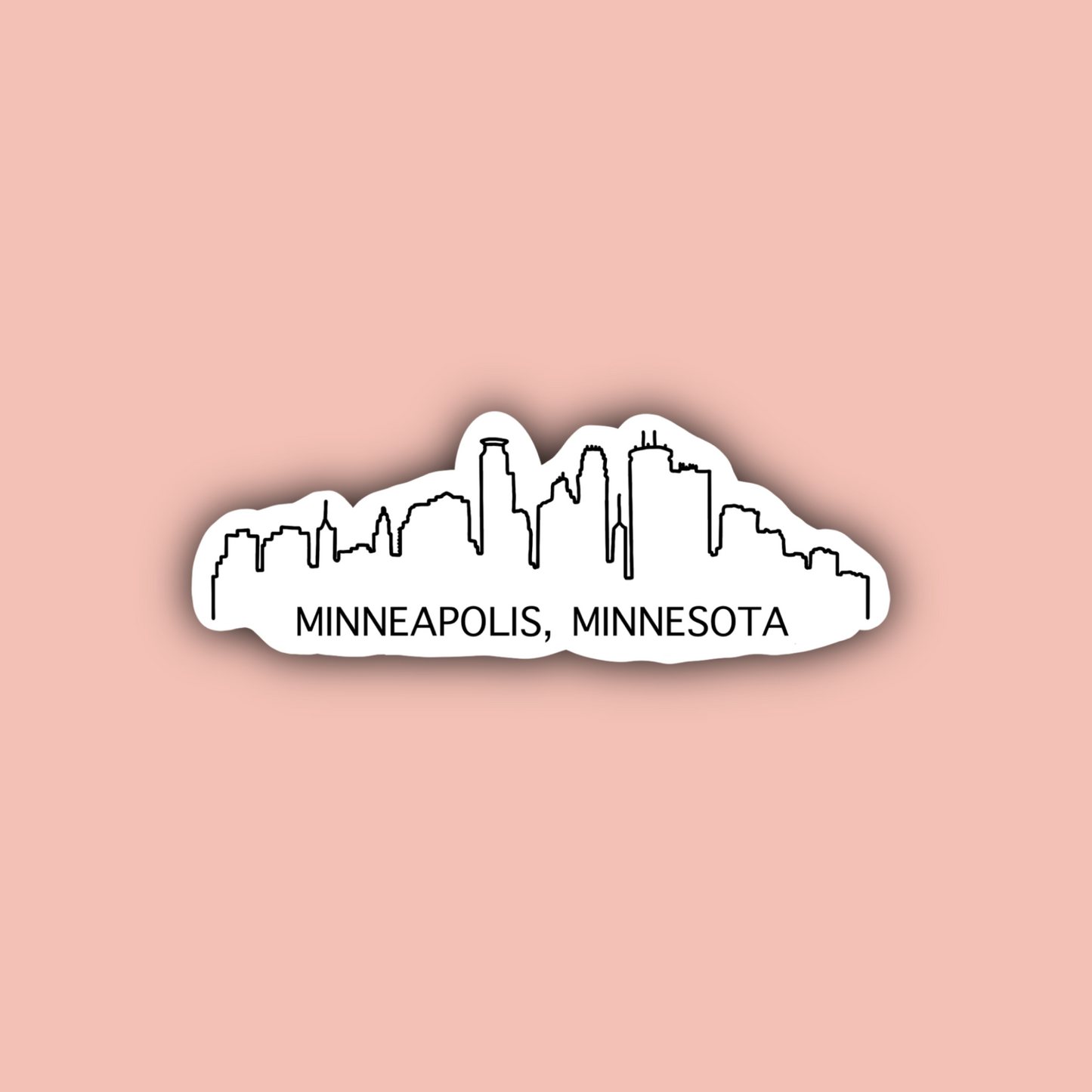 Minneapolis Minnesota Sticker Pack