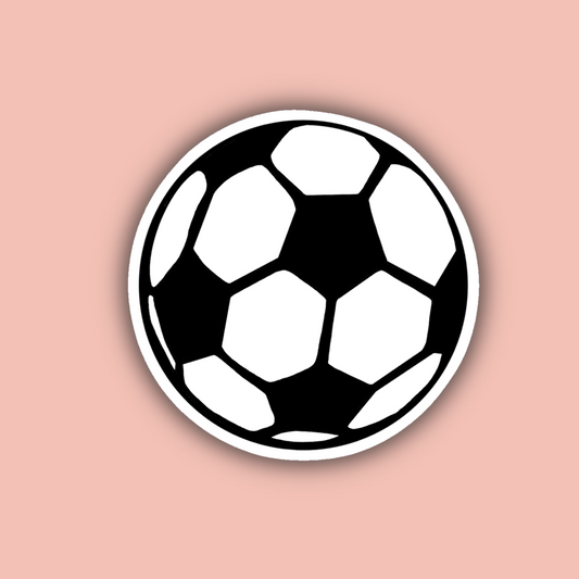 Soccer Ball - 3" Waterproof Sticker
