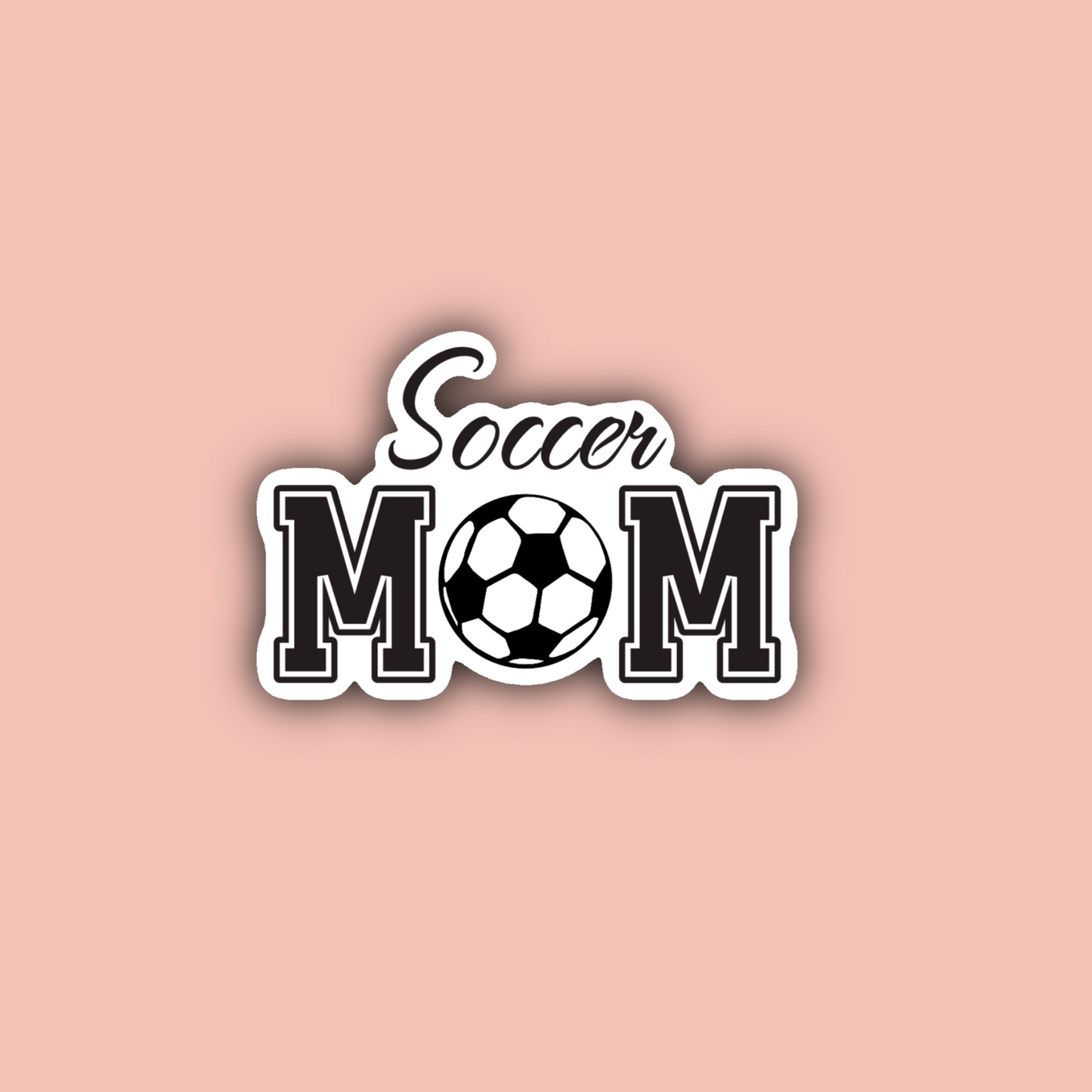Soccer Mom - 3" Waterproof Sticker