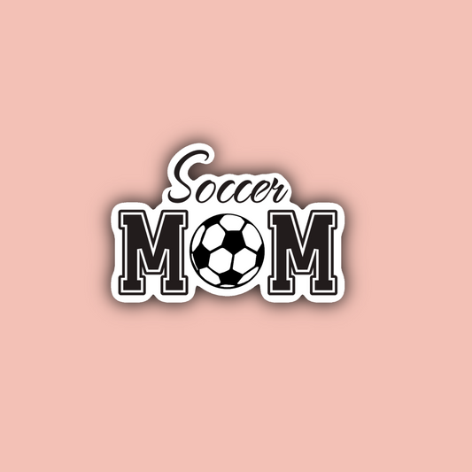 Soccer Mom - 3" Waterproof Sticker