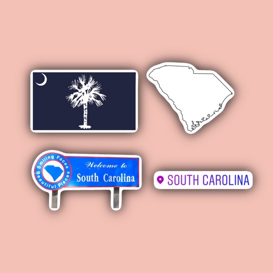 South Carolina Sticker Pack