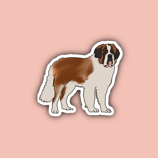 St. Bernard - 3" Waterproof Sticker