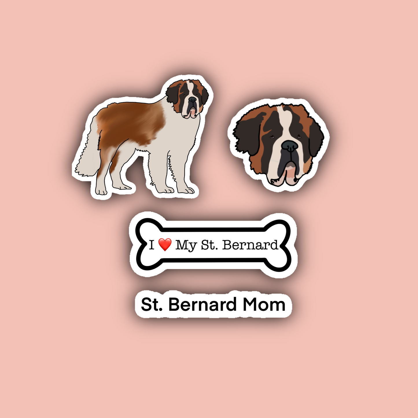 St. Bernard Sticker Pack