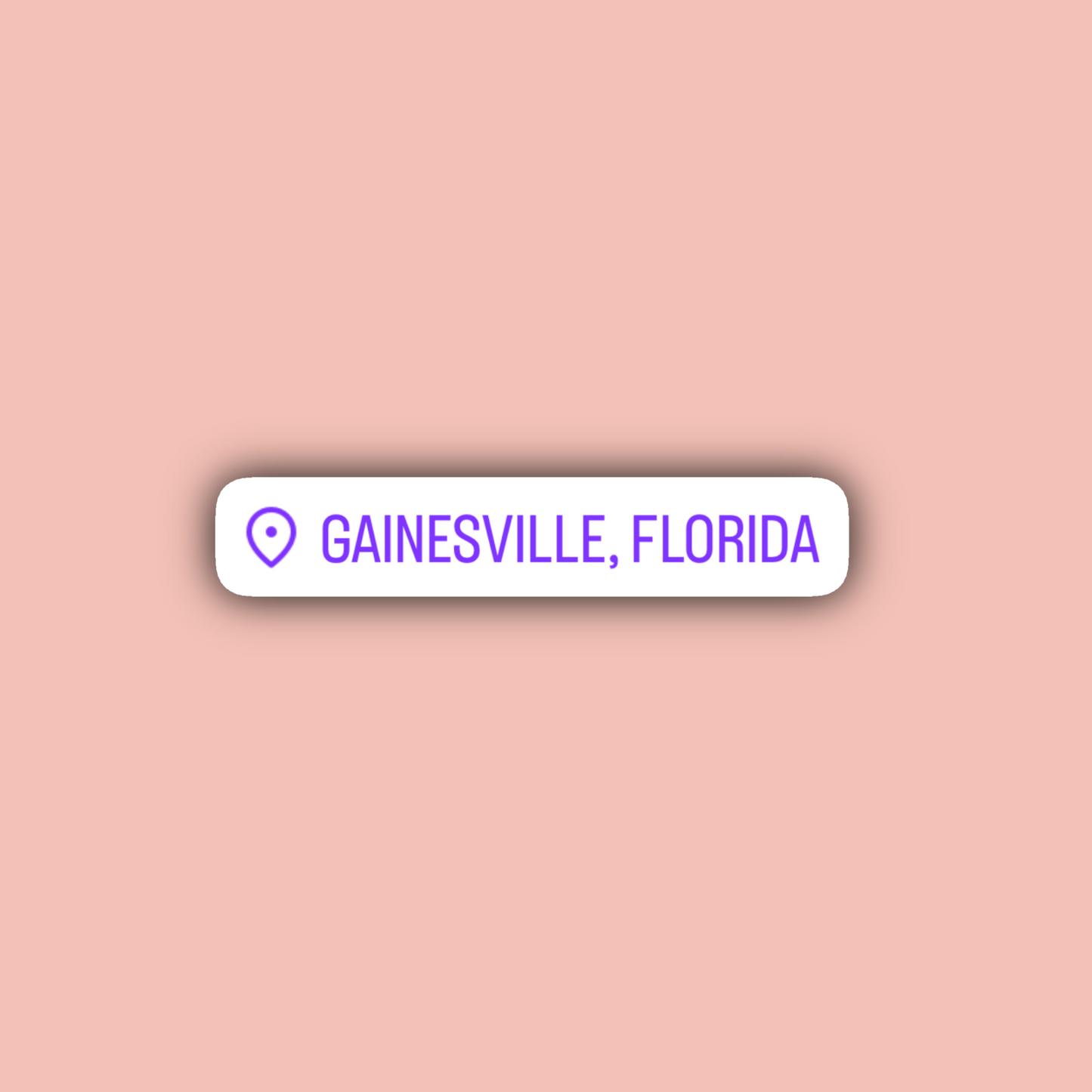 Gainesville Florida Sticker Pack