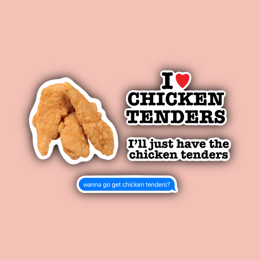 Chicken Tenders Sticker Pack