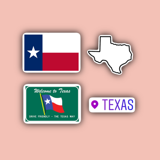 Texas Sticker Pack