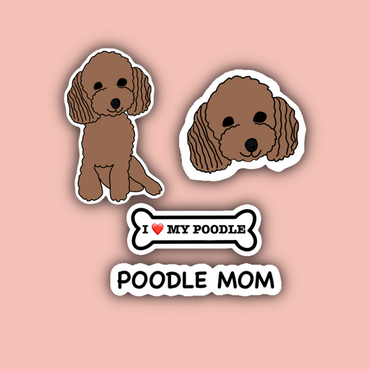 Poodle Sticker Pack