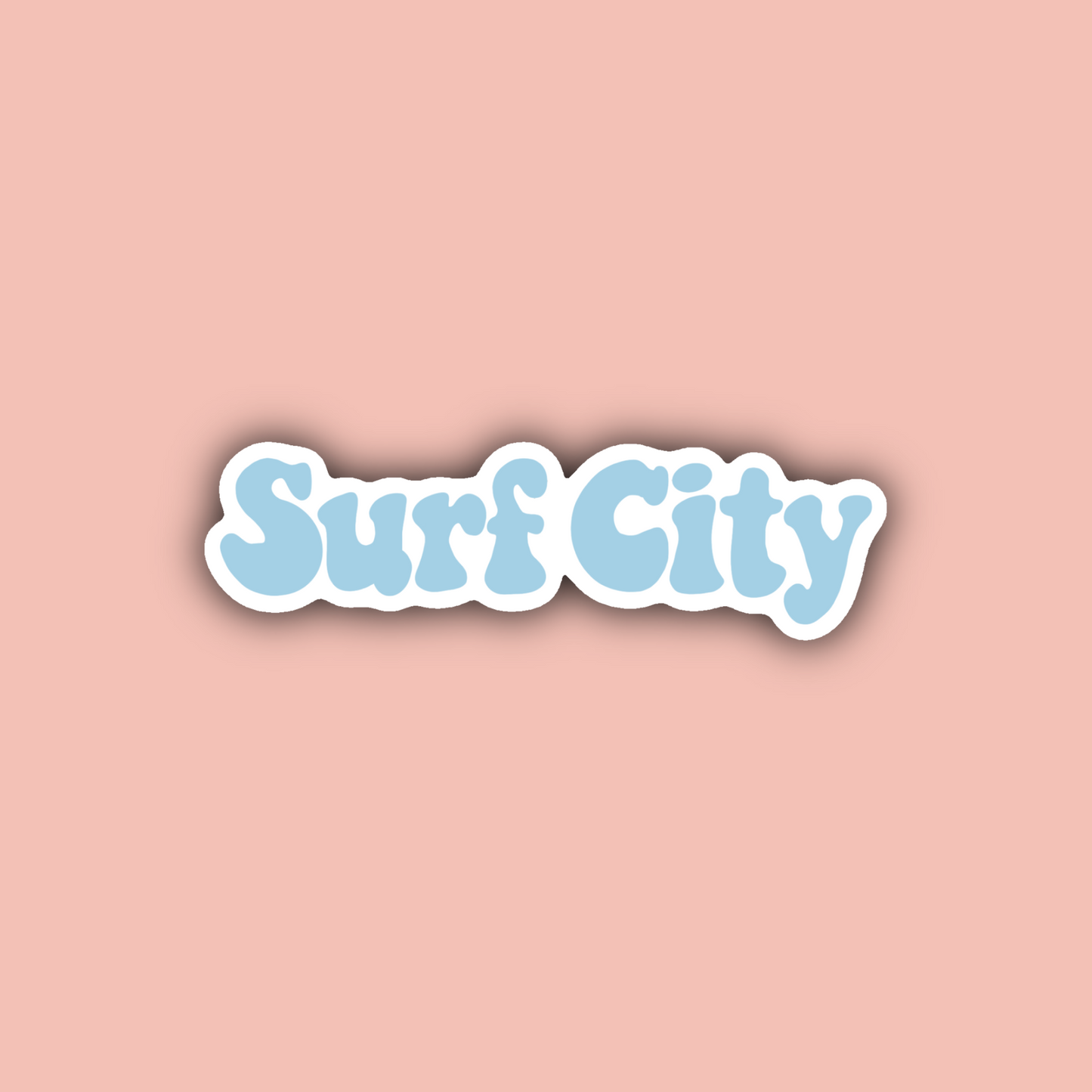 Surf City New Jersey Sticker Pack