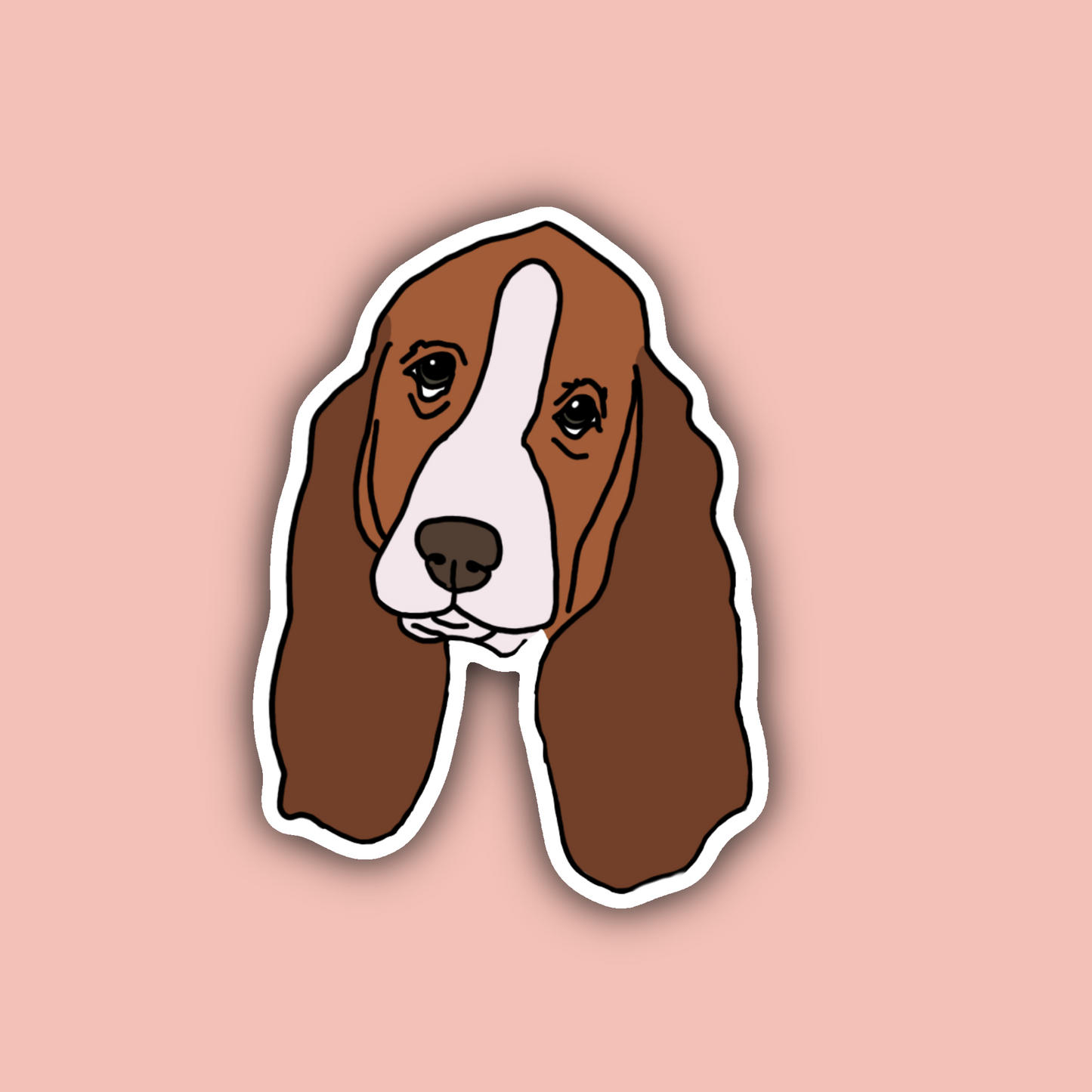 Basset Hound Sticker Pack