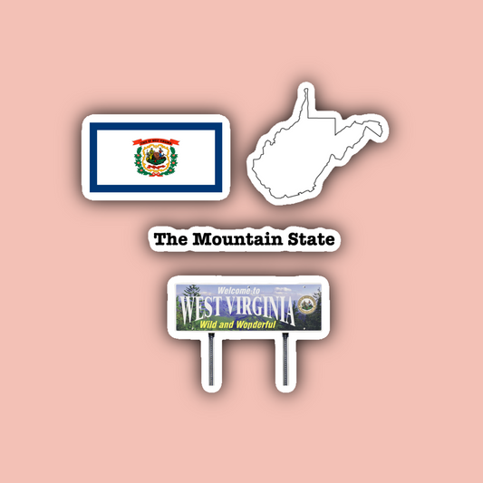 West Virginia Sticker Pack