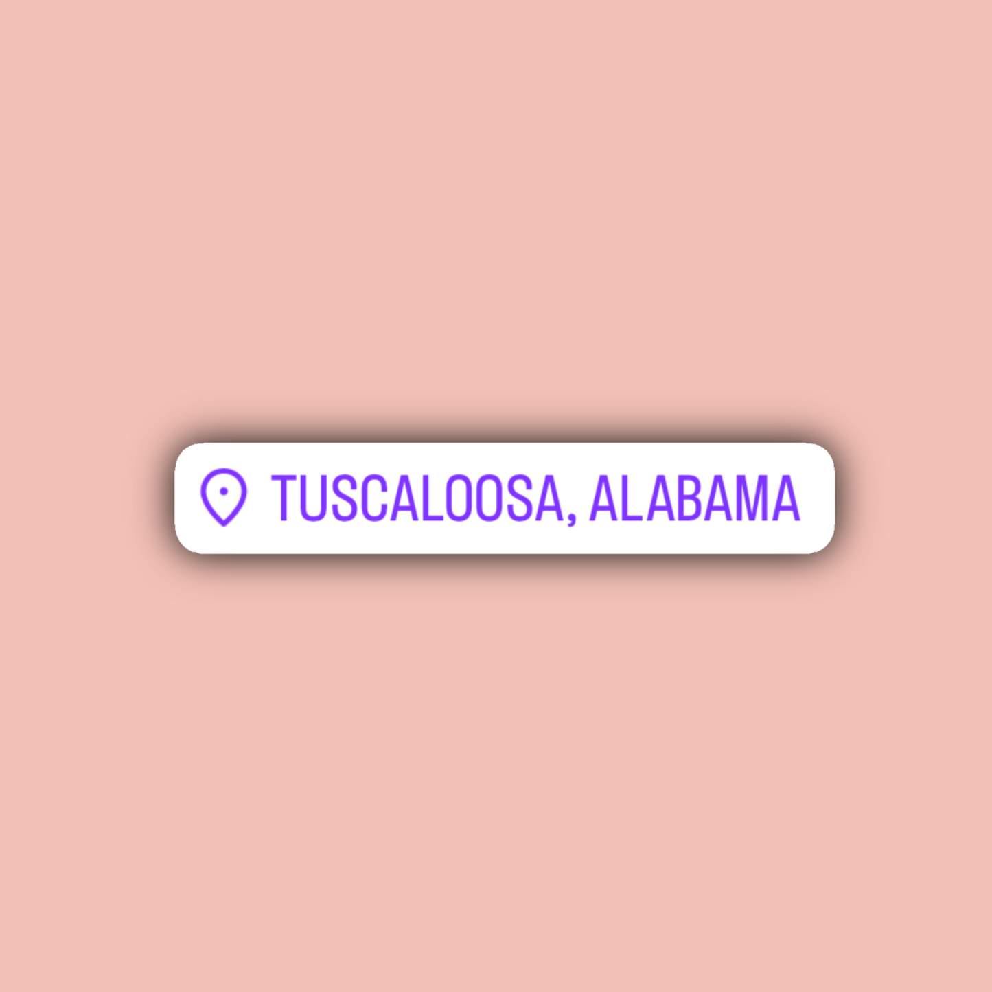 Tuscaloosa Alabama Sticker Pack