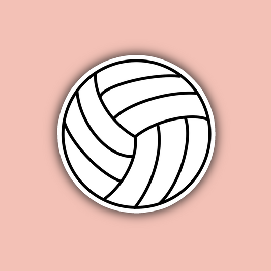 Volleyball - 3" Waterproof Sticker