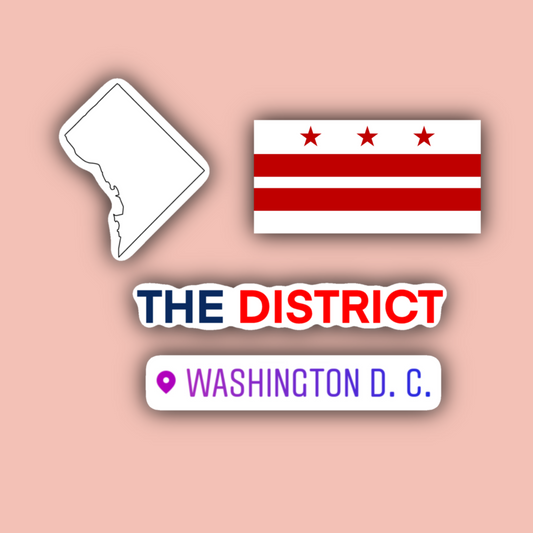 Washington DC Sticker Pack