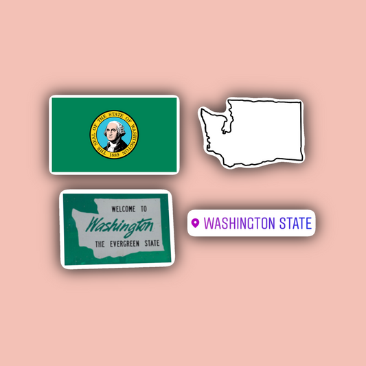 Washington State Sticker Pack