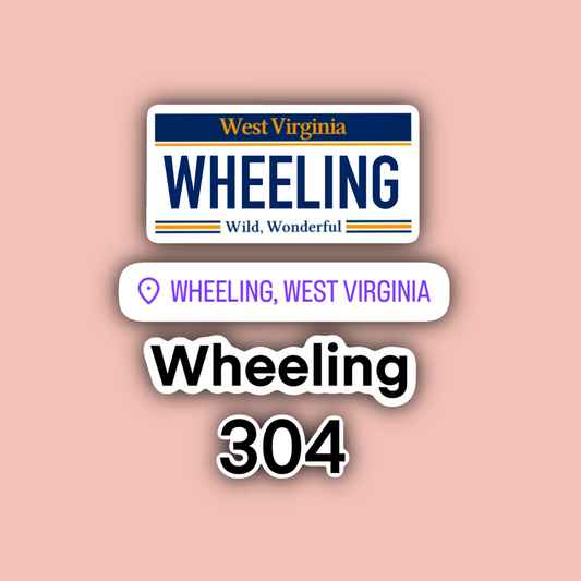 Wheeling West Virginia Sticker Pack