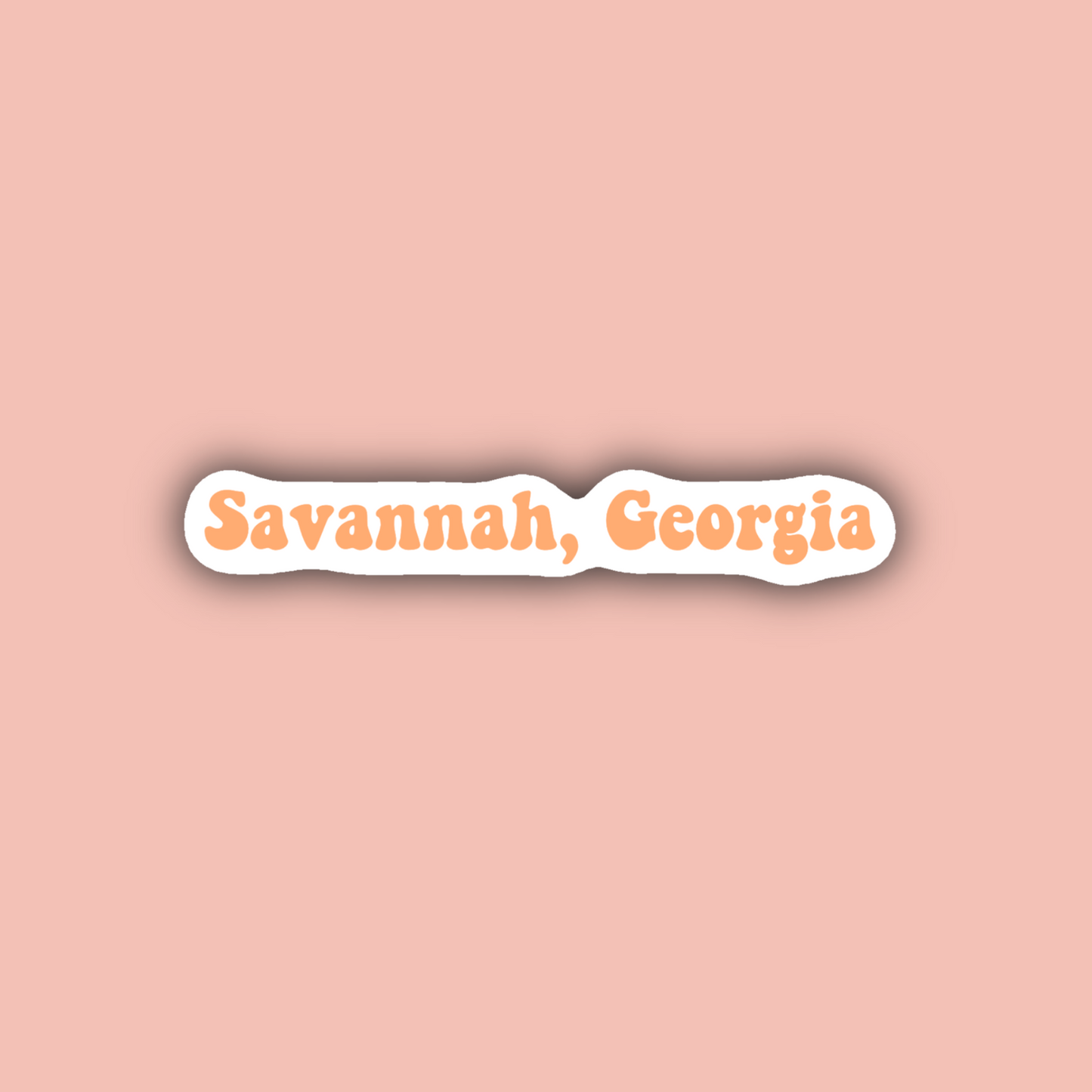 Savannah Georgia Sticker Pack