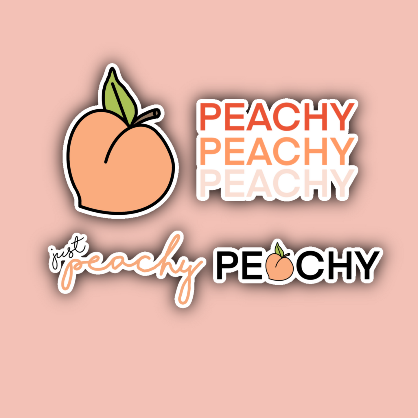 Peach Sticker Pack