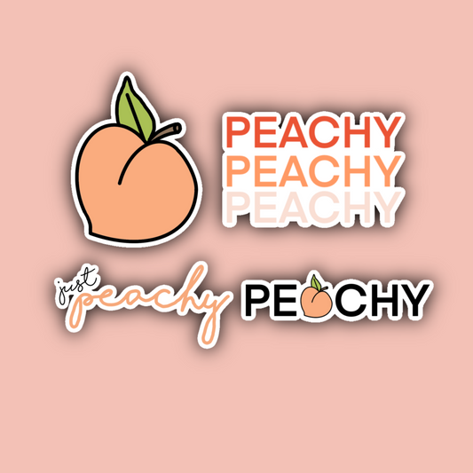 Peach Sticker Pack