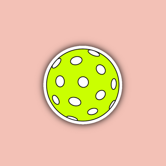 Pickleball - 3" Waterproof Sticker